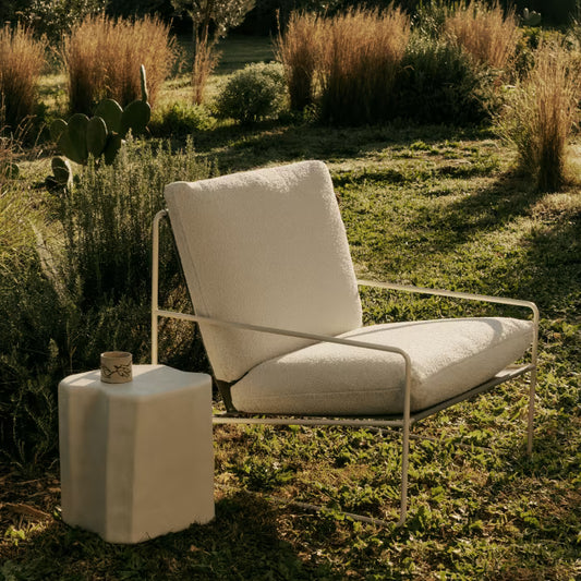 Voor binnen en buiten | Ferm Living Desert 1 seater fauteuil